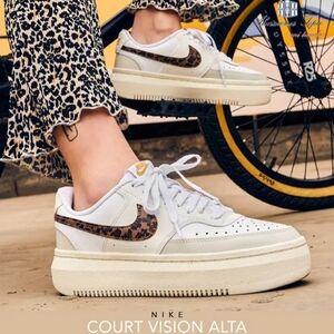 Nike Court Vision Alta Women's Sneakers Sz 8.5 Platform